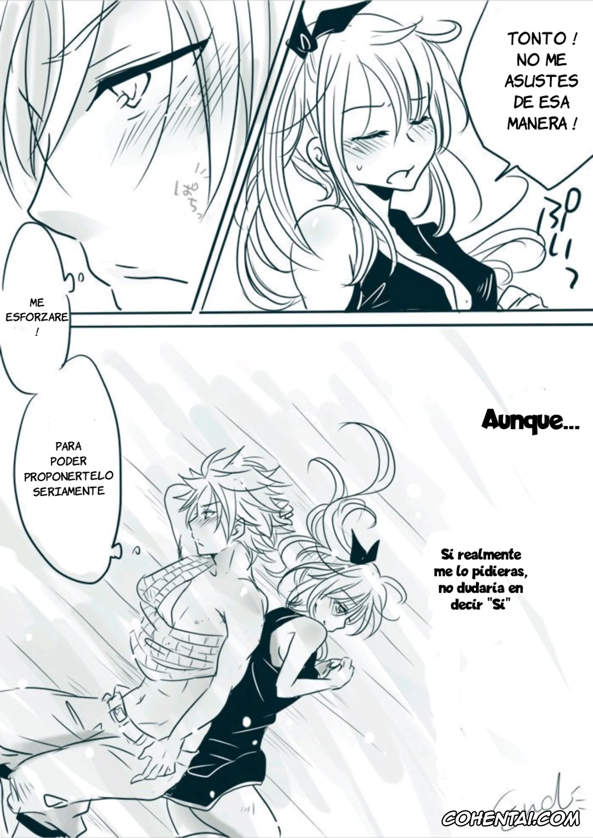 Fairy Tail porno, Lucy Heartfilia porno, Natsu Dragneel porno, Candy★Panic (Fairy Tail), pagina 20