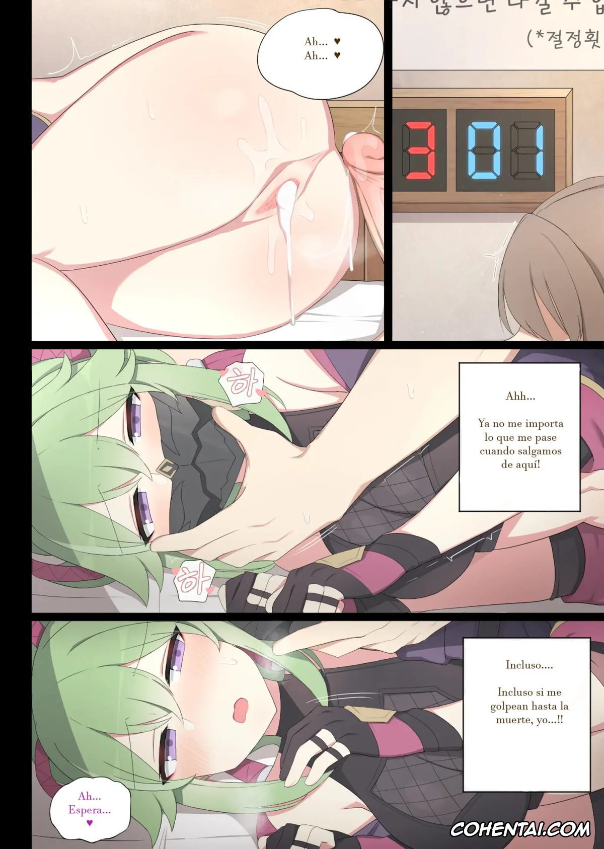 Genshin Impact hentai, Shinobu Kuki hentai, xxx Shinakereba Derarenai Heya (Genshin Impact), pagina 9