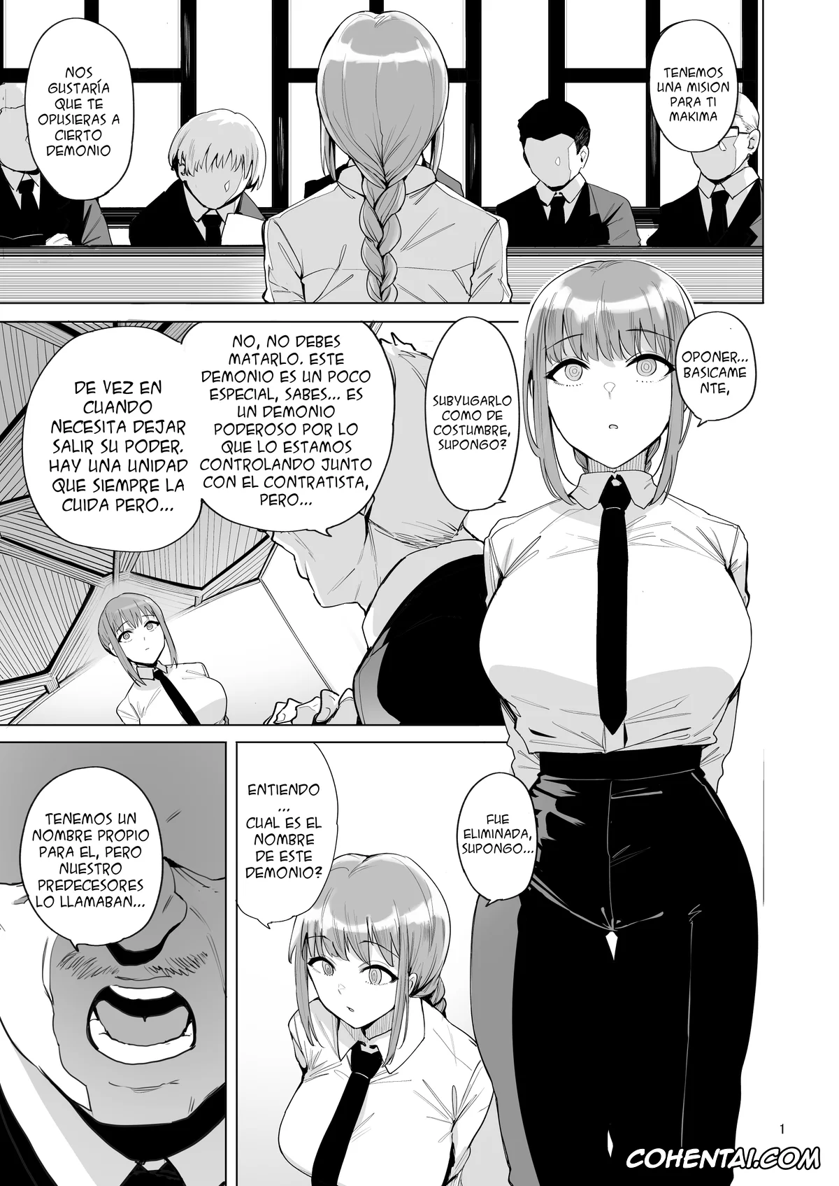 Chainsaw Man porno, Makima porno, Makima VS Chinpo no Akuma (Chainsaw Man), pagina 2