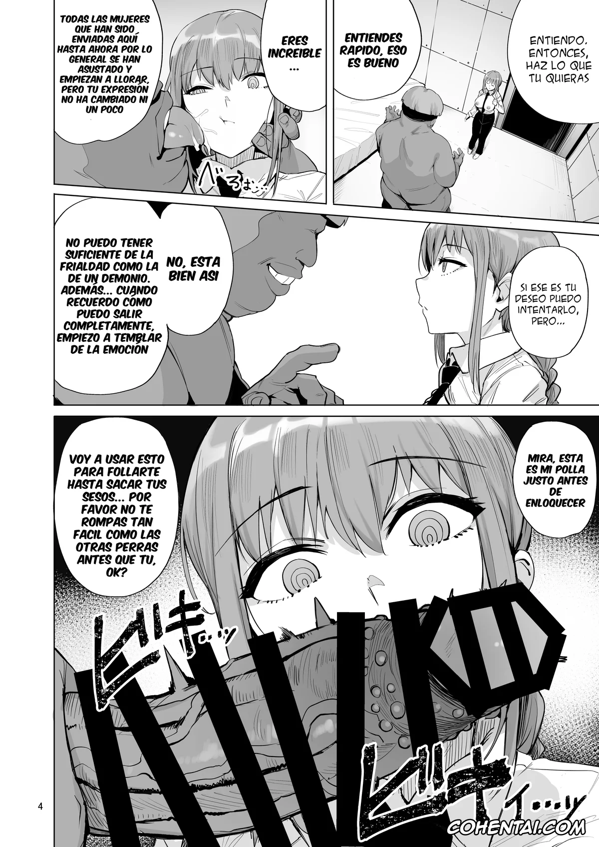 Chainsaw Man porno, Makima porno, Makima VS Chinpo no Akuma (Chainsaw Man), pagina 5