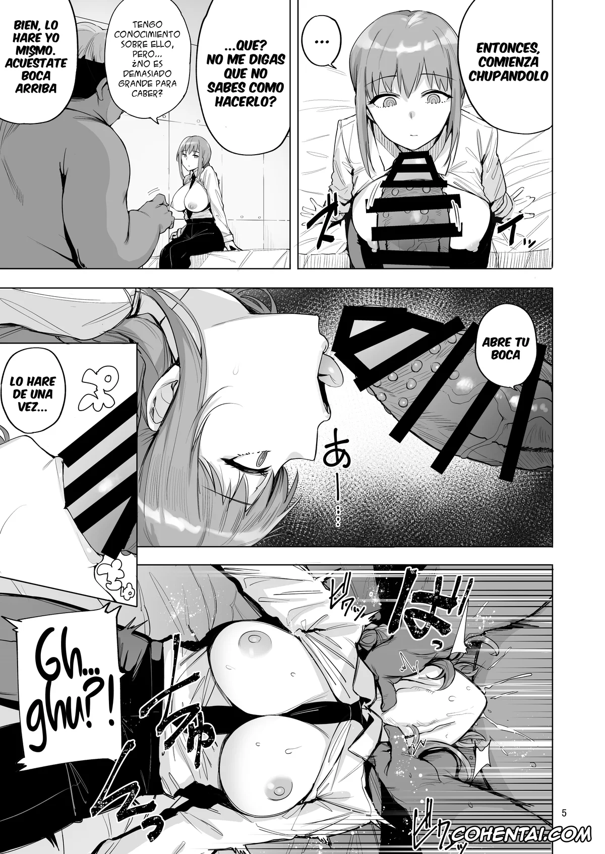 Chainsaw Man hentai, Makima hentai, Makima VS Chinpo no Akuma (Chainsaw Man), pagina 6