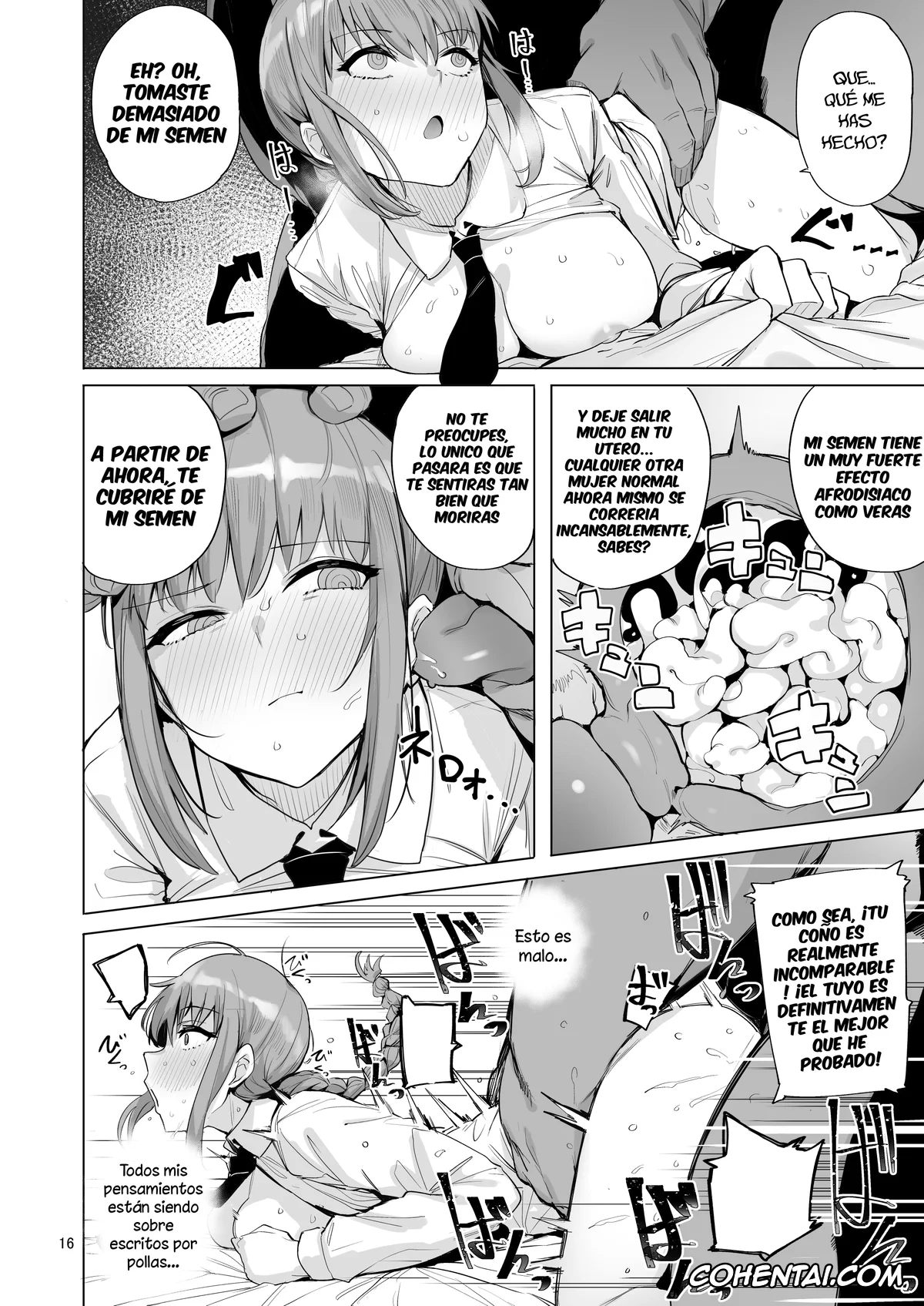 Chainsaw Man porno, Makima porno, Makima VS Chinpo no Akuma (Chainsaw Man), pagina 17