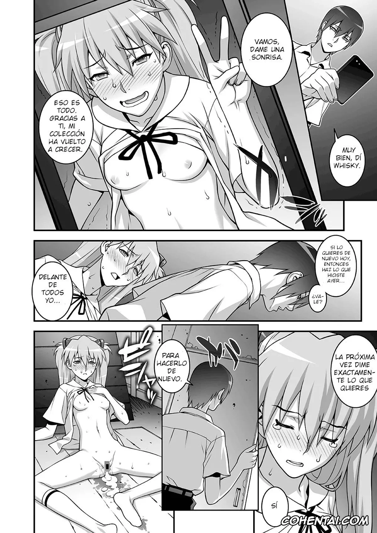 Neon Genesis Evangelion porno, Asuka Langley Soryu porno, IQ200 no Nikubenki (Neon Genesis Evangelion), pagina 23