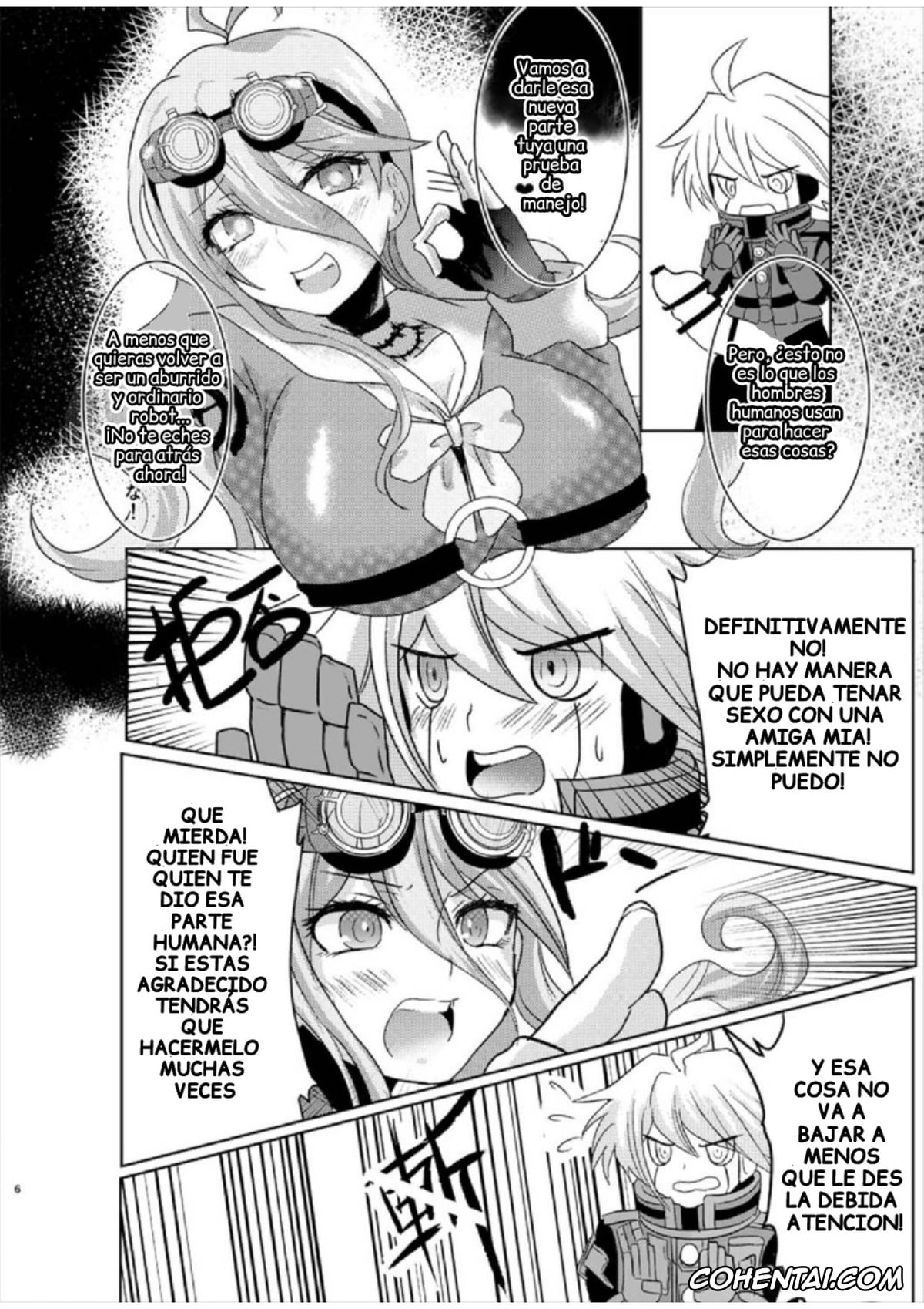 Danganronpa hentai, K1-b0 hentai, Miu Iruma hentai, Omachi Kudasai Iruma-san!! (New Danganronpa V3), pagina 6