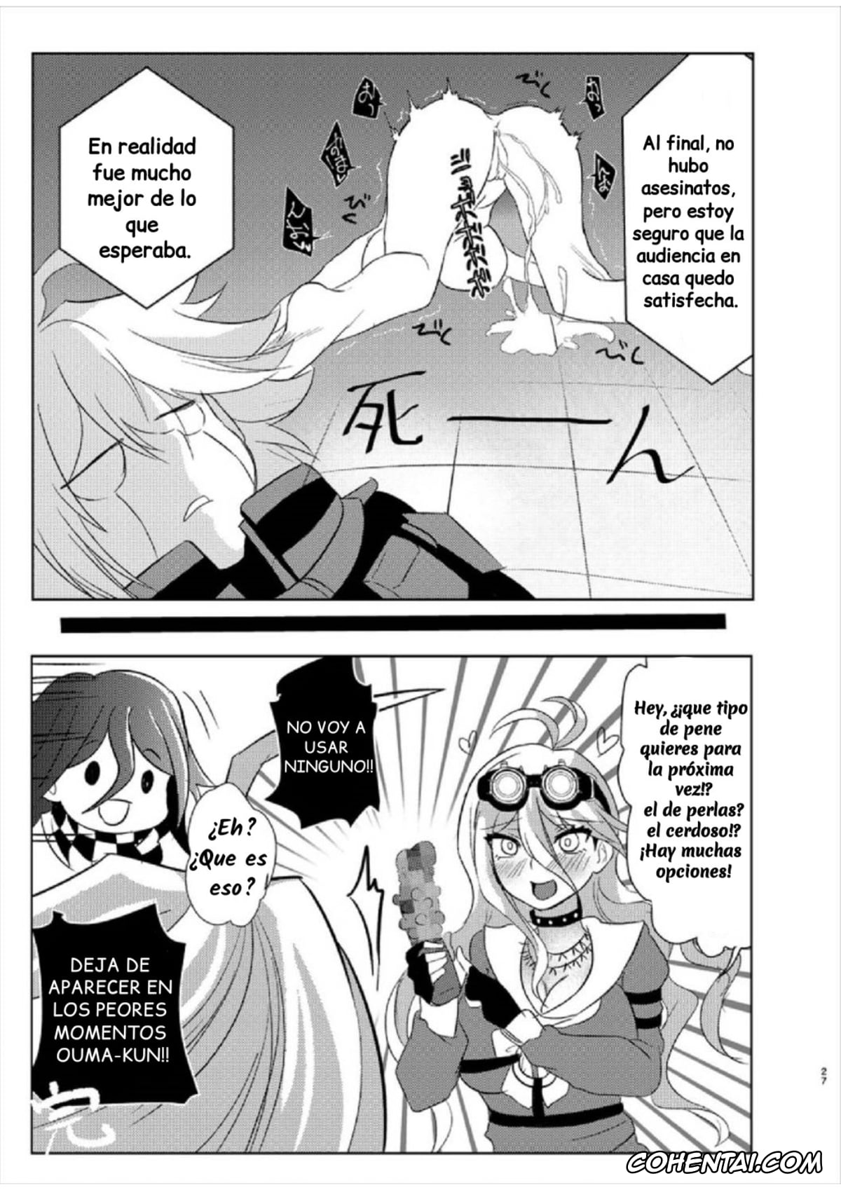 Danganronpa hentai, K1-b0 hentai, Miu Iruma hentai, Omachi Kudasai Iruma-san!! (New Danganronpa V3), pagina 27