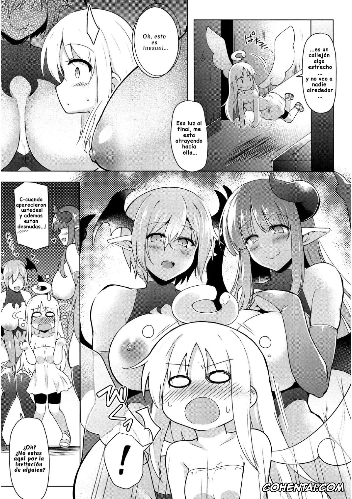 Ishuzoku Reviewers xxx, Tenshi-kun Reviewers (Ishuzoku Reviewers), pagina 4
