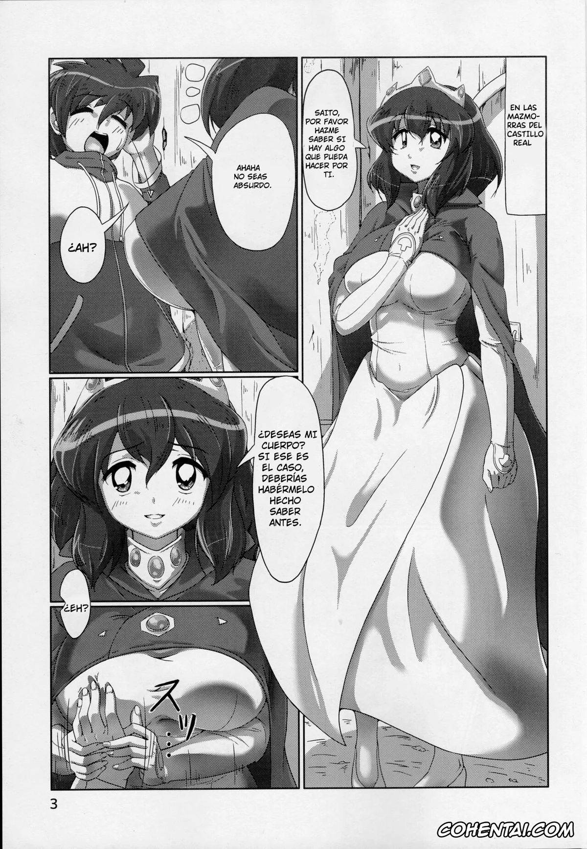 Zero No Tsukaima | The Familiar Of Zero hentai, Henrietta de Tristain hentai, Saito Hiraga hentai, Joou no Tashinami (Zero no Tsukaima), pagina 3