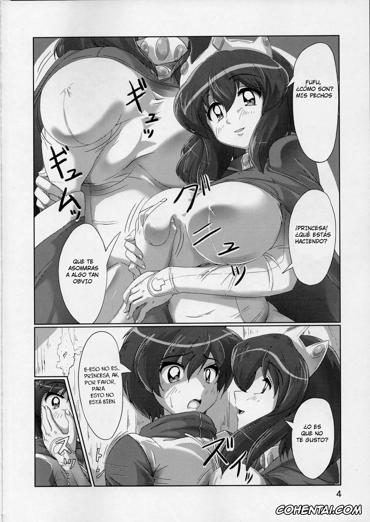 Zero No Tsukaima | The Familiar Of Zero xxx, Henrietta de Tristain xxx, Saito Hiraga xxx, Joou no Tashinami (Zero no Tsukaima), pagina 4