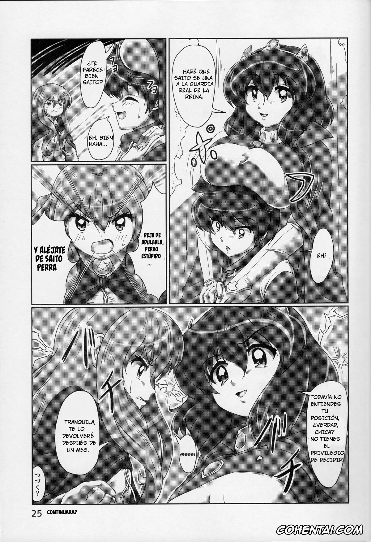Zero No Tsukaima | The Familiar Of Zero xxx, Henrietta de Tristain xxx, Saito Hiraga xxx, Joou no Tashinami (Zero no Tsukaima), pagina 25
