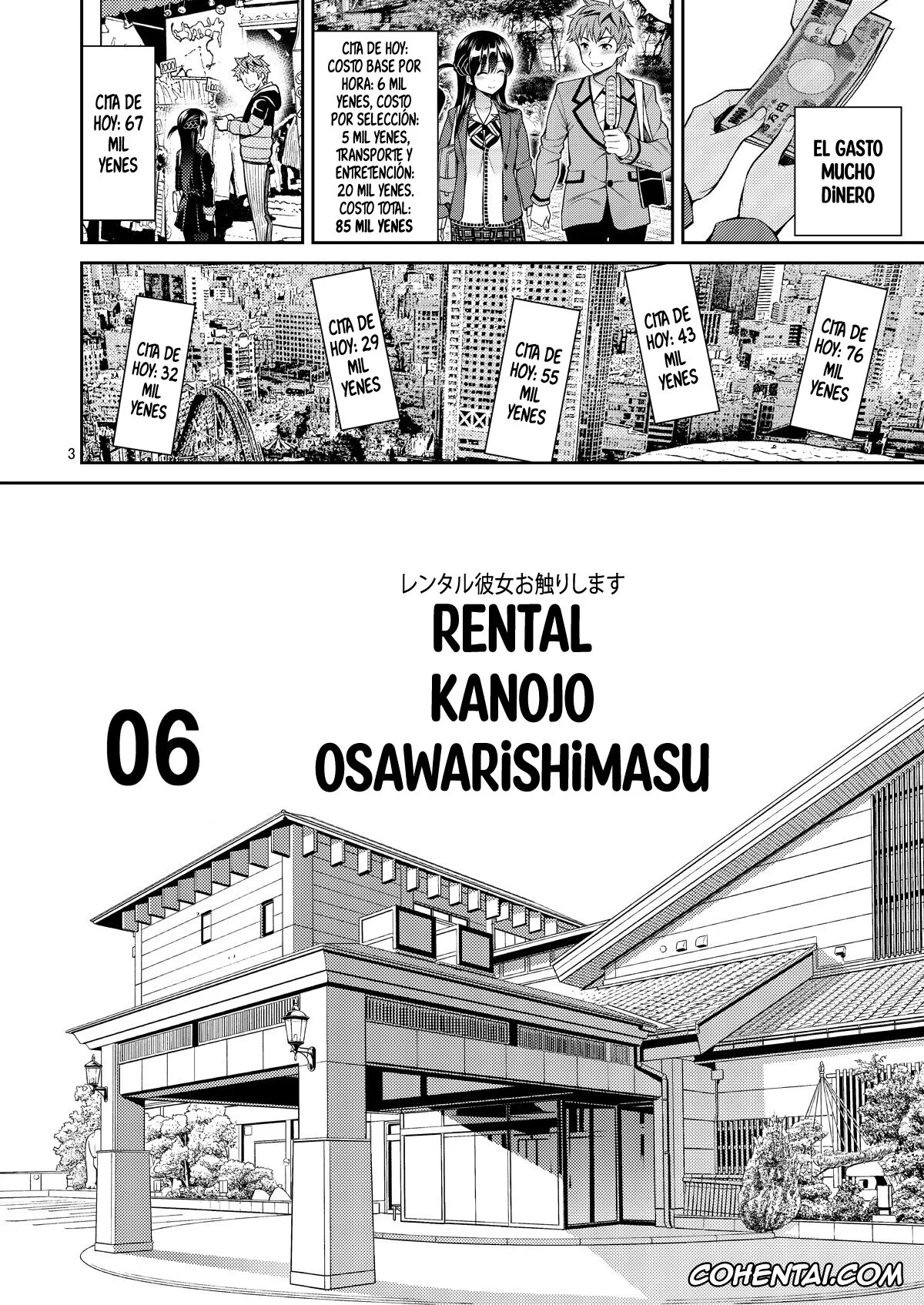 Kanojo Okarishimasu | Rent-a-girlfriend hentai, Chizuru Ichinose hentai, Kazuya Kinoshita hentai, Rental Kanojo Osawari Shimasu 06 (Kanojo, Okarishimasu), pagina 3