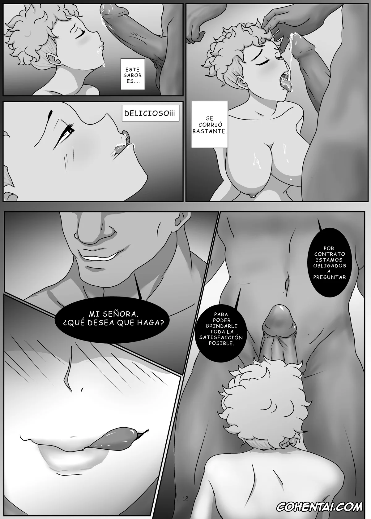 Dragon Ball Z porno, Lo que sucede en la casa de la corporación capsula (Dragon Ball Z), pagina 11