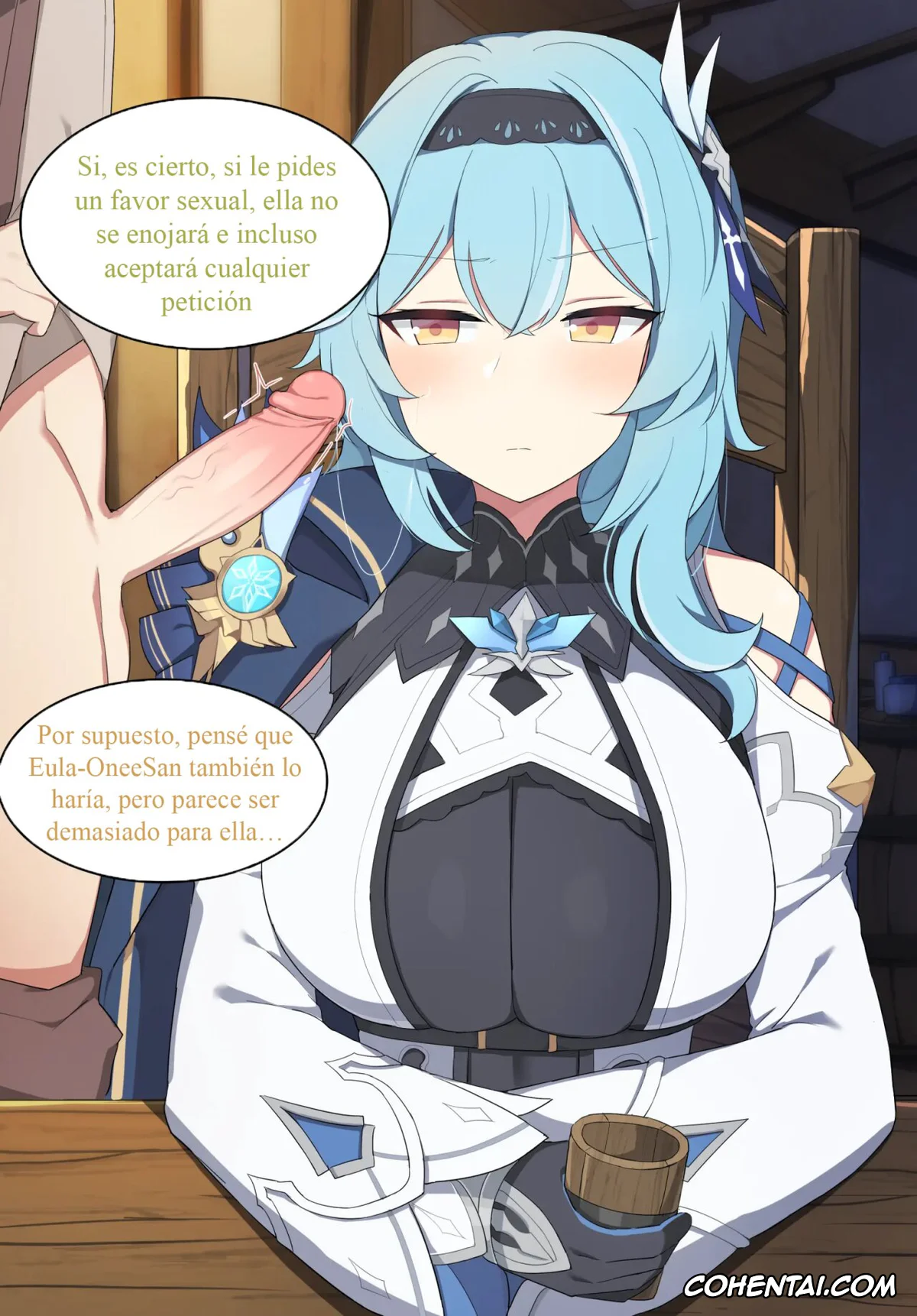 Genshin Impact hentai, Eula Lawrence hentai, Eula (Genshin Impact), pagina 6