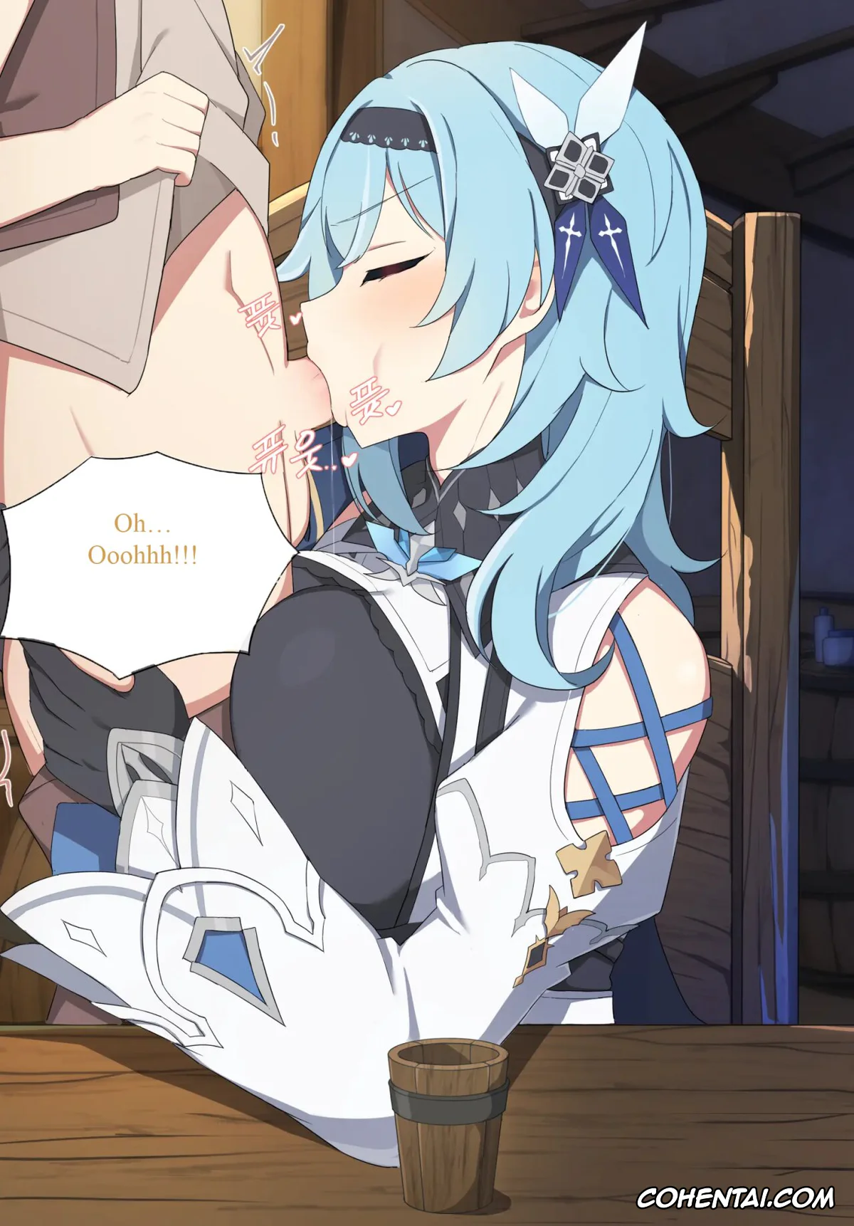 Genshin Impact hentai, Eula Lawrence hentai, Eula (Genshin Impact), pagina 9