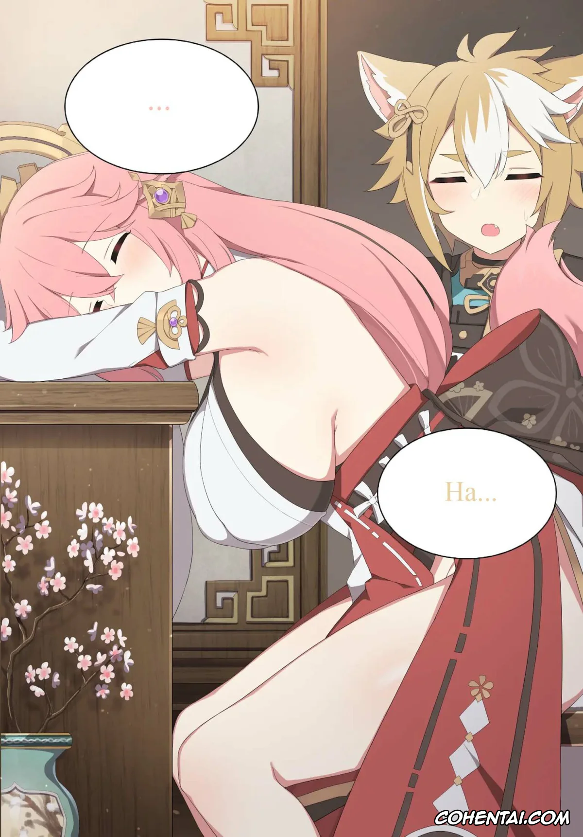 Genshin Impact hentai, Gorou hentai, Yae Miko hentai, Yae Miko (Genshin Impact), pagina 9