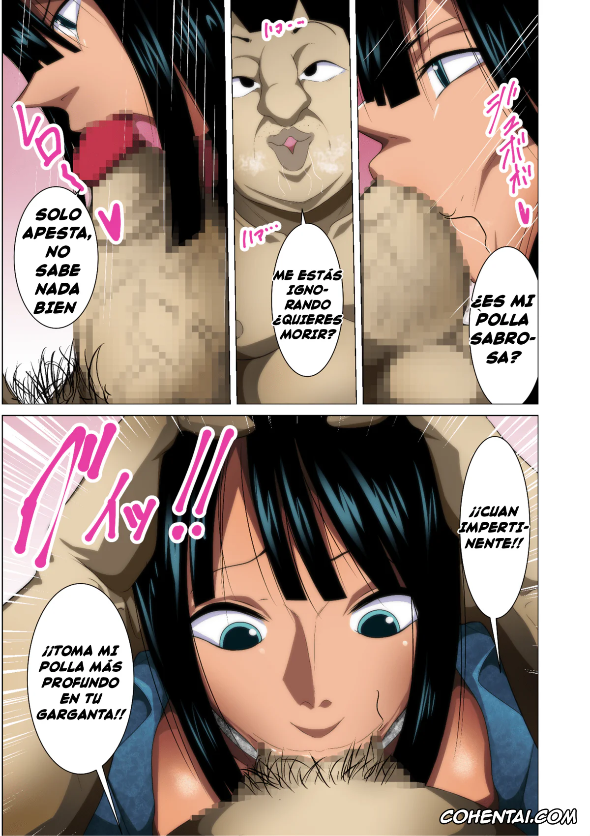 One Piece hentai, Nico Robin hentai, Saint Charloss hentai, Torawareta Bakunyuu Kaizoku no Matsuro (One Piece), pagina 9
