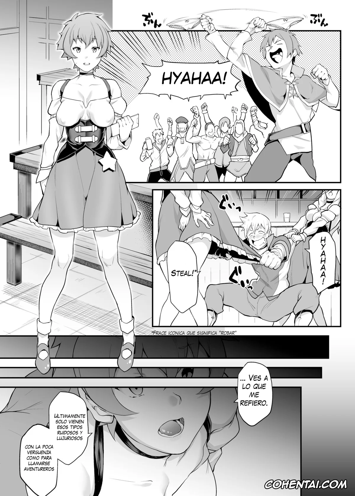 Kono Subarashii Sekai ni Syukufuku o! porno, Kazuma Satou porno, Newbie Succubus porno, Kono Subarashii Ero Mob de Shasei u! (Kono Subarashii Sekai ni Syukufuku o!), pagina 2