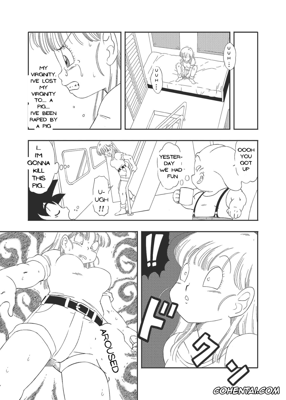 Dragon Ball porno, Bulma Briefs porno, Oolong porno, DB-X Oolong x Bulma Hen (Dragon Ball), pagina 14