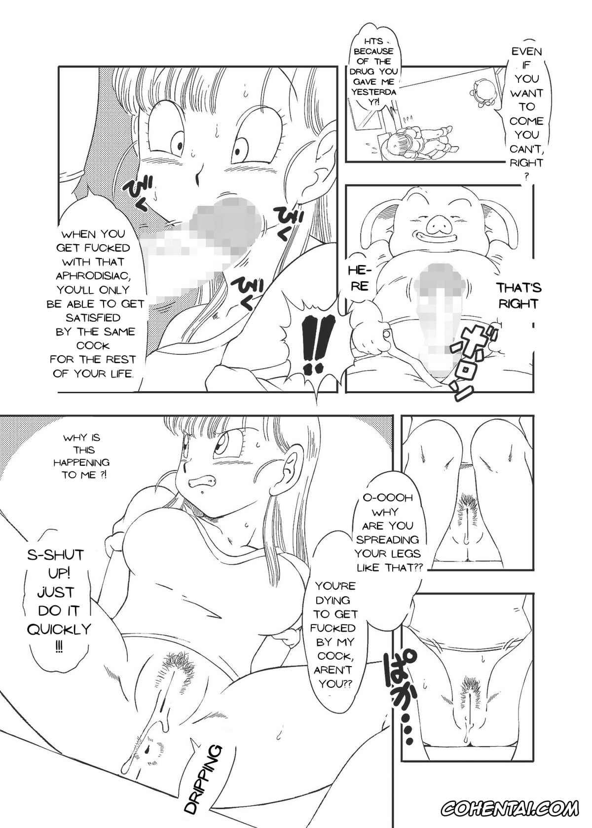 Dragon Ball porno, Bulma Briefs porno, Oolong porno, DB-X Oolong x Bulma Hen (Dragon Ball), pagina 17