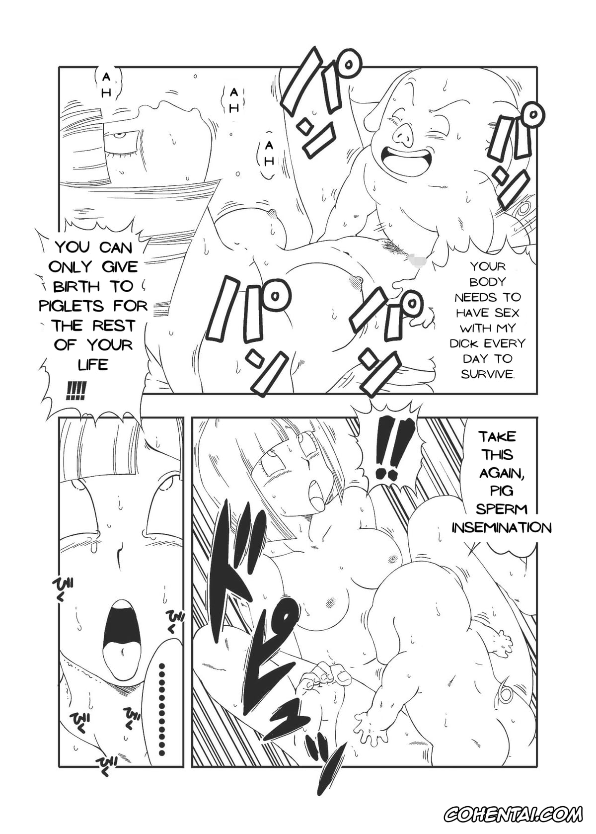 Dragon Ball xxx, Bulma Briefs xxx, Oolong xxx, DB-X Oolong x Bulma Hen (Dragon Ball), pagina 25