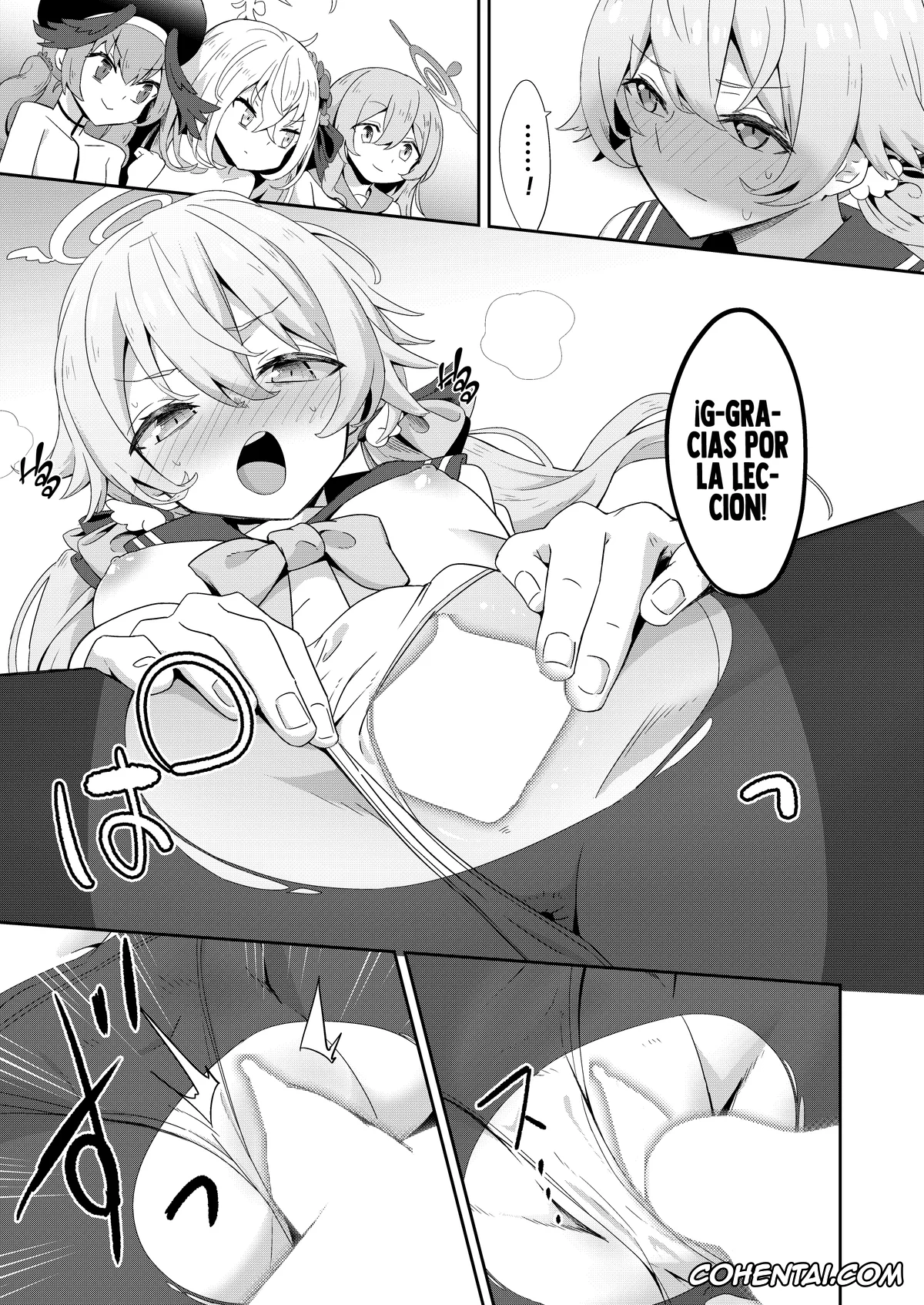 Blue Archive hentai, Azusa Shirasu hentai, Hanako Urawa hentai, Hifumi Ajitani hentai, Koharu Shimoe hentai, Houkago 4-ten-mori (Blue Archive), pagina 12