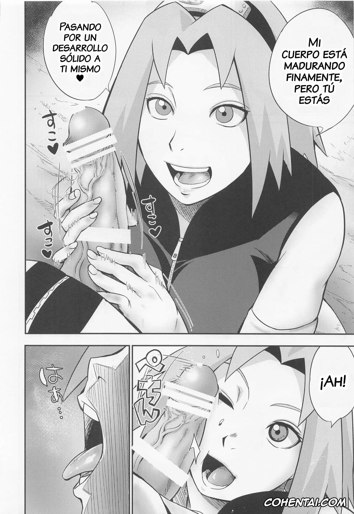 NARUTO hentai, Naruto Uzumaki hentai, Sakura Haruno hentai, Hyakugo no Jutsu (Naruto), pagina 9