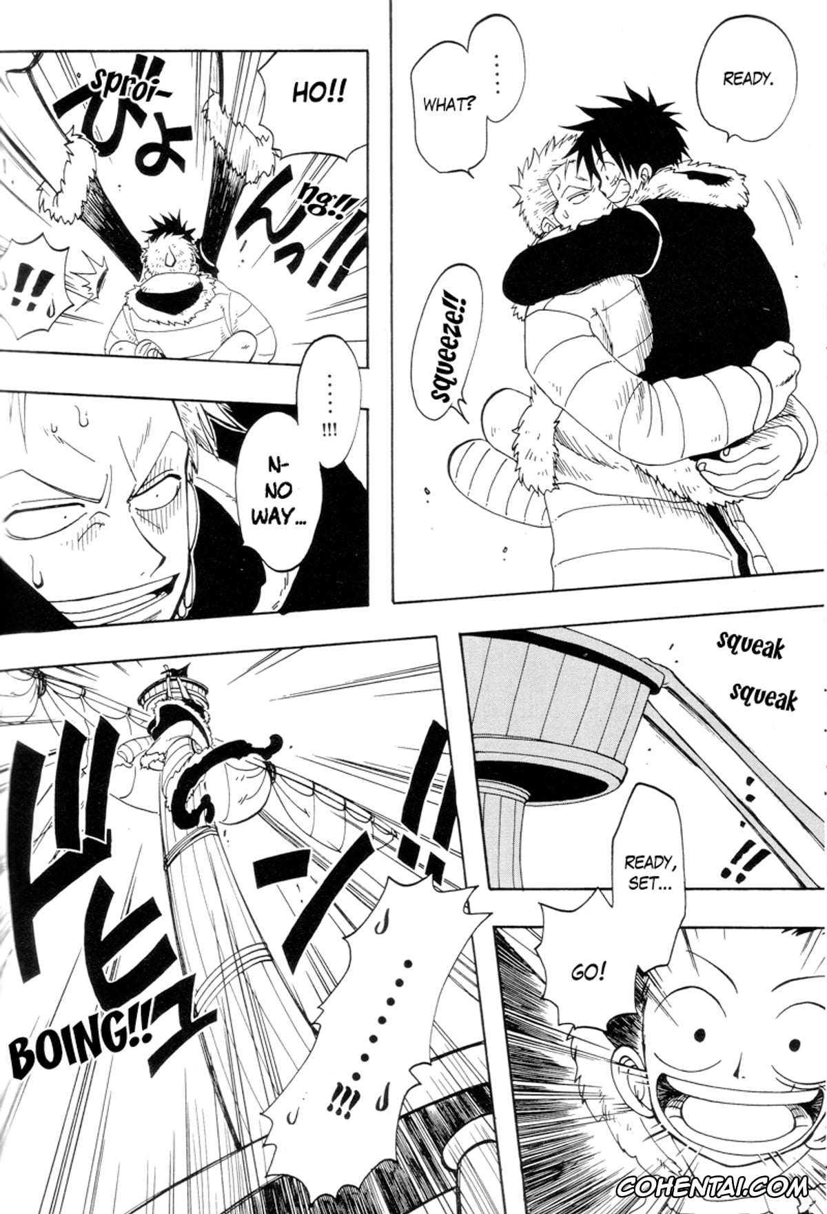 One Piece porno, Monkey D. Luffy porno, Roronoa Zoro porno, ANTI REGRET (One Piece), pagina 11