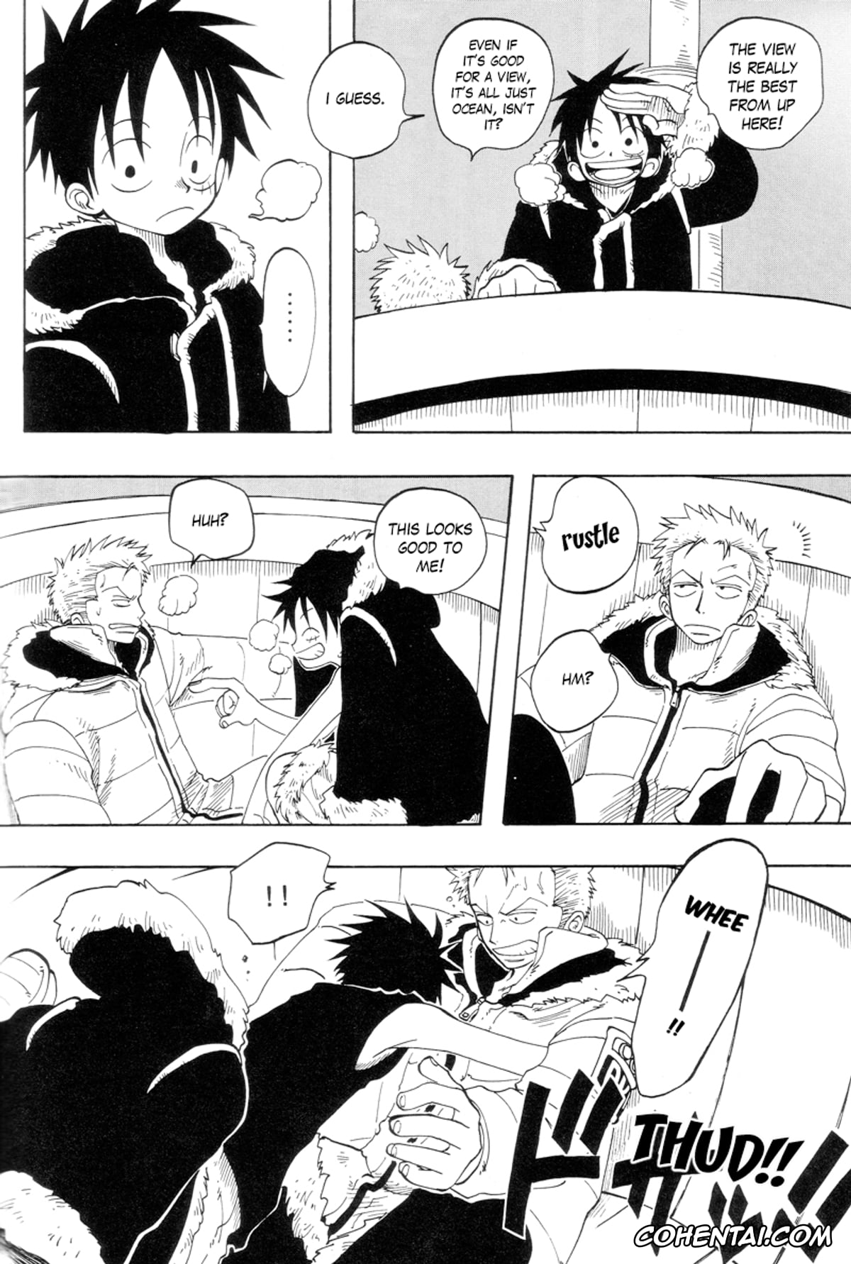 One Piece xxx, Monkey D. Luffy xxx, Roronoa Zoro xxx, ANTI REGRET (One Piece), pagina 13