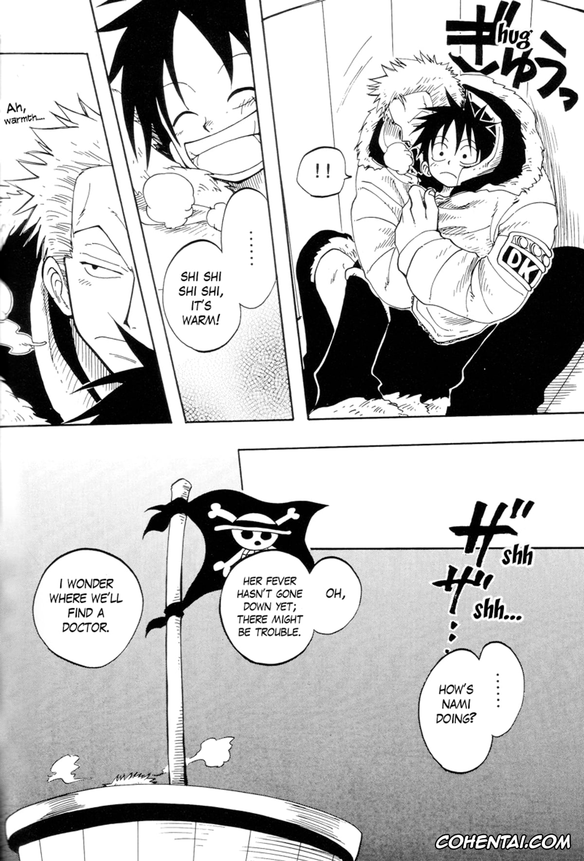 One Piece hentai, Monkey D. Luffy hentai, Roronoa Zoro hentai, ANTI REGRET (One Piece), pagina 15