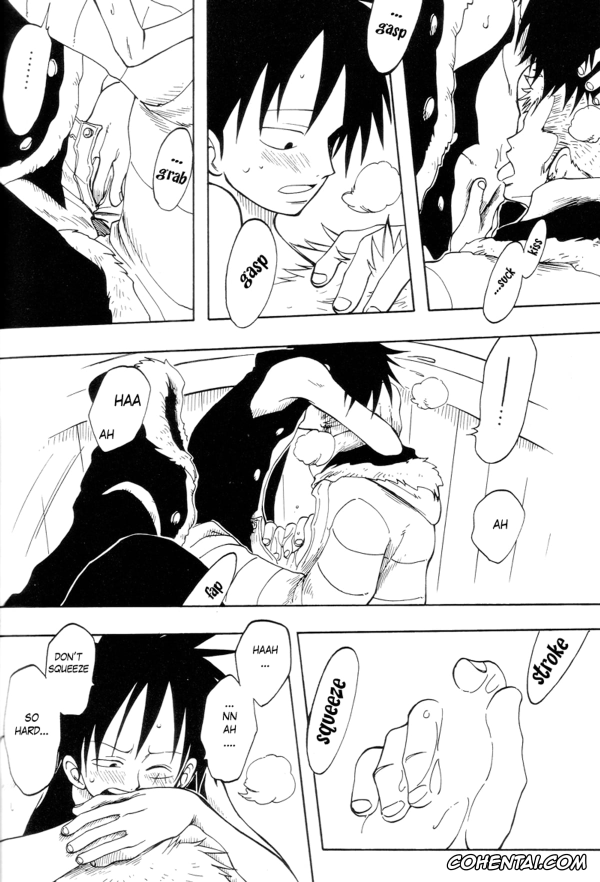 One Piece hentai, Monkey D. Luffy hentai, Roronoa Zoro hentai, ANTI REGRET (One Piece), pagina 21