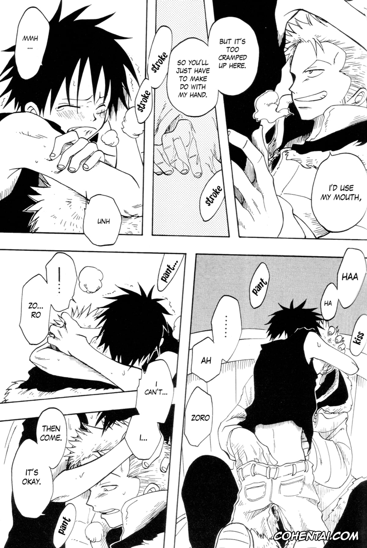 One Piece xxx, Monkey D. Luffy xxx, Roronoa Zoro xxx, ANTI REGRET (One Piece), pagina 22