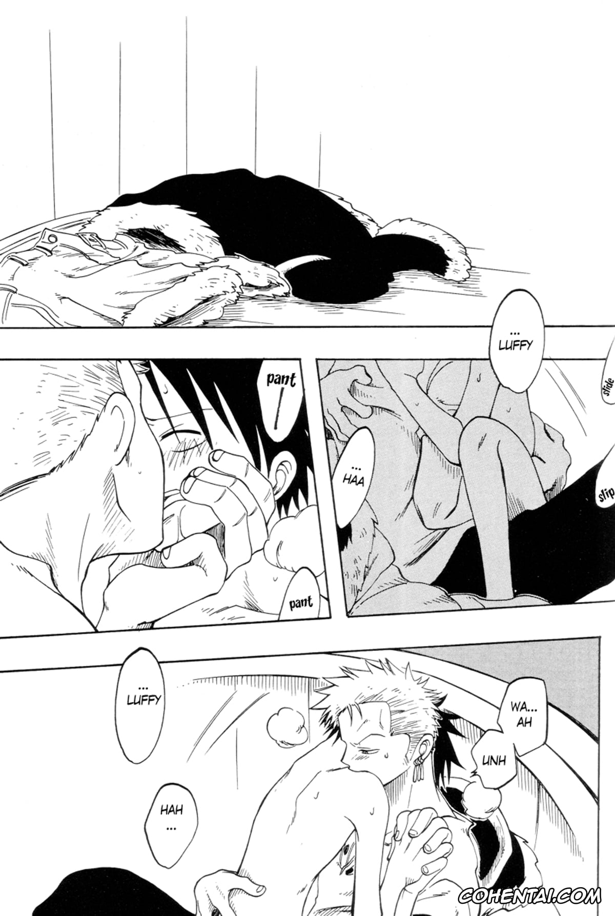 One Piece hentai, Monkey D. Luffy hentai, Roronoa Zoro hentai, ANTI REGRET (One Piece), pagina 24