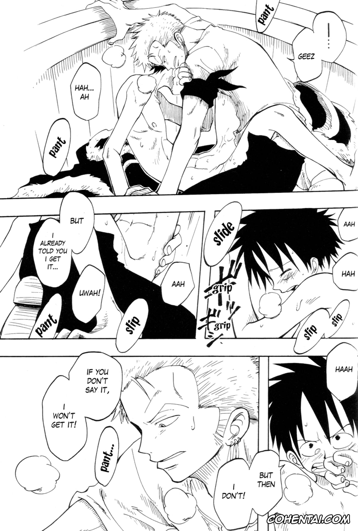 One Piece porno, Monkey D. Luffy porno, Roronoa Zoro porno, ANTI REGRET (One Piece), pagina 26