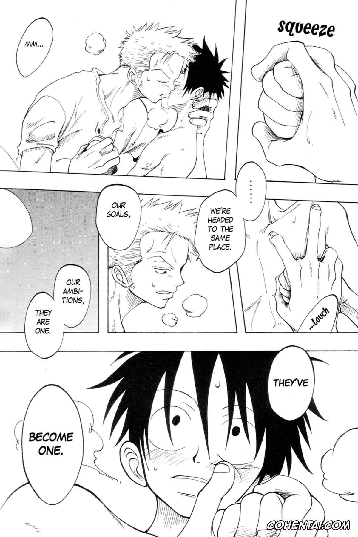 One Piece hentai, Monkey D. Luffy hentai, Roronoa Zoro hentai, ANTI REGRET (One Piece), pagina 27