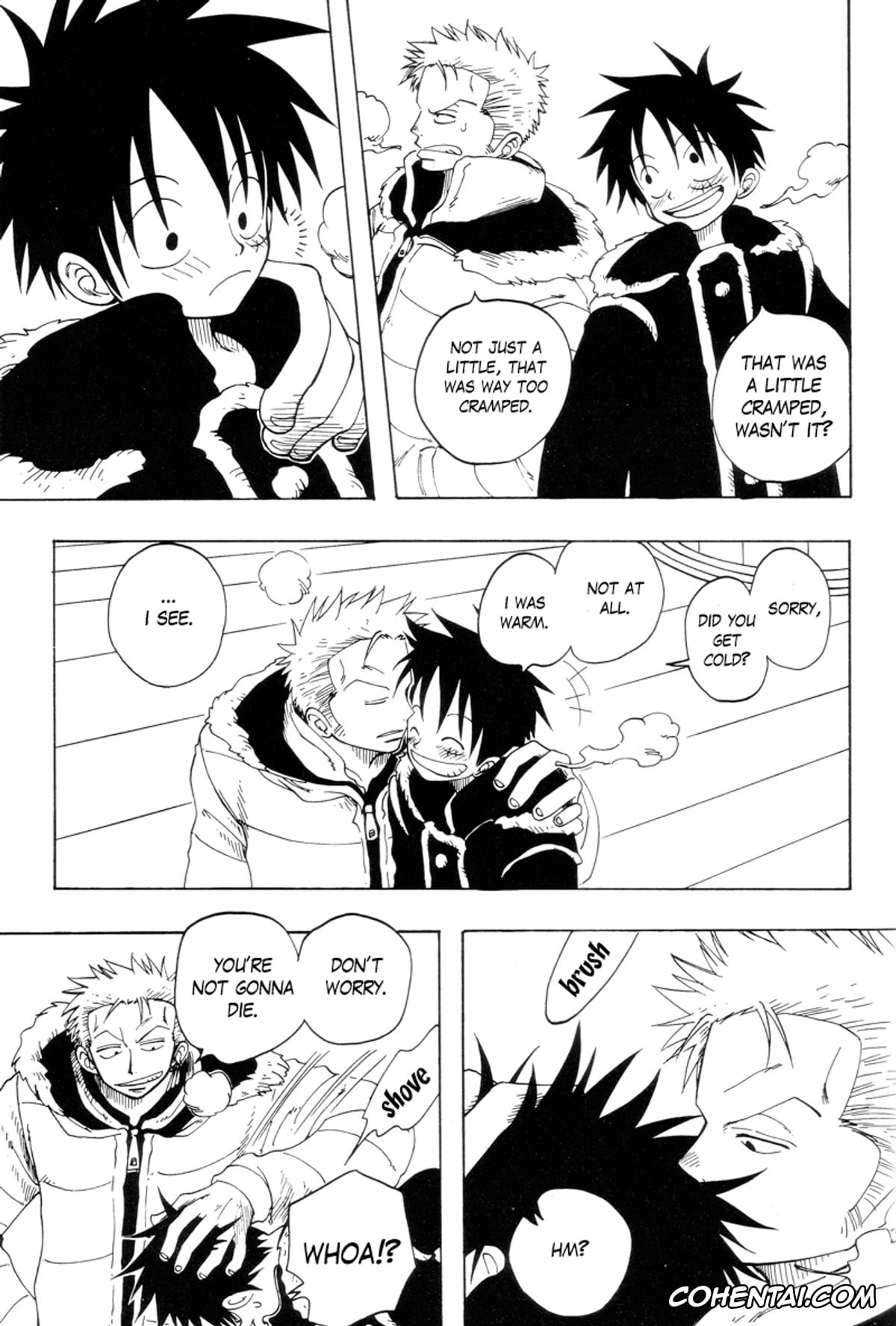 One Piece hentai, Monkey D. Luffy hentai, Roronoa Zoro hentai, ANTI REGRET (One Piece), pagina 30