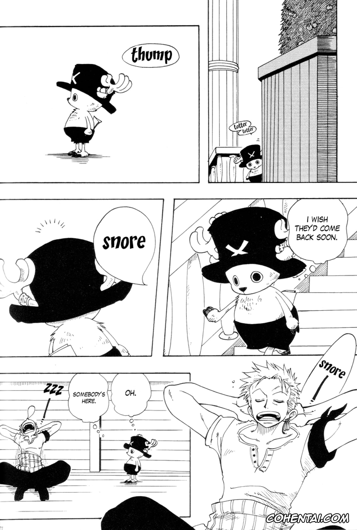 One Piece xxx, Monkey D. Luffy xxx, Roronoa Zoro xxx, ANTI REGRET (One Piece), pagina 37