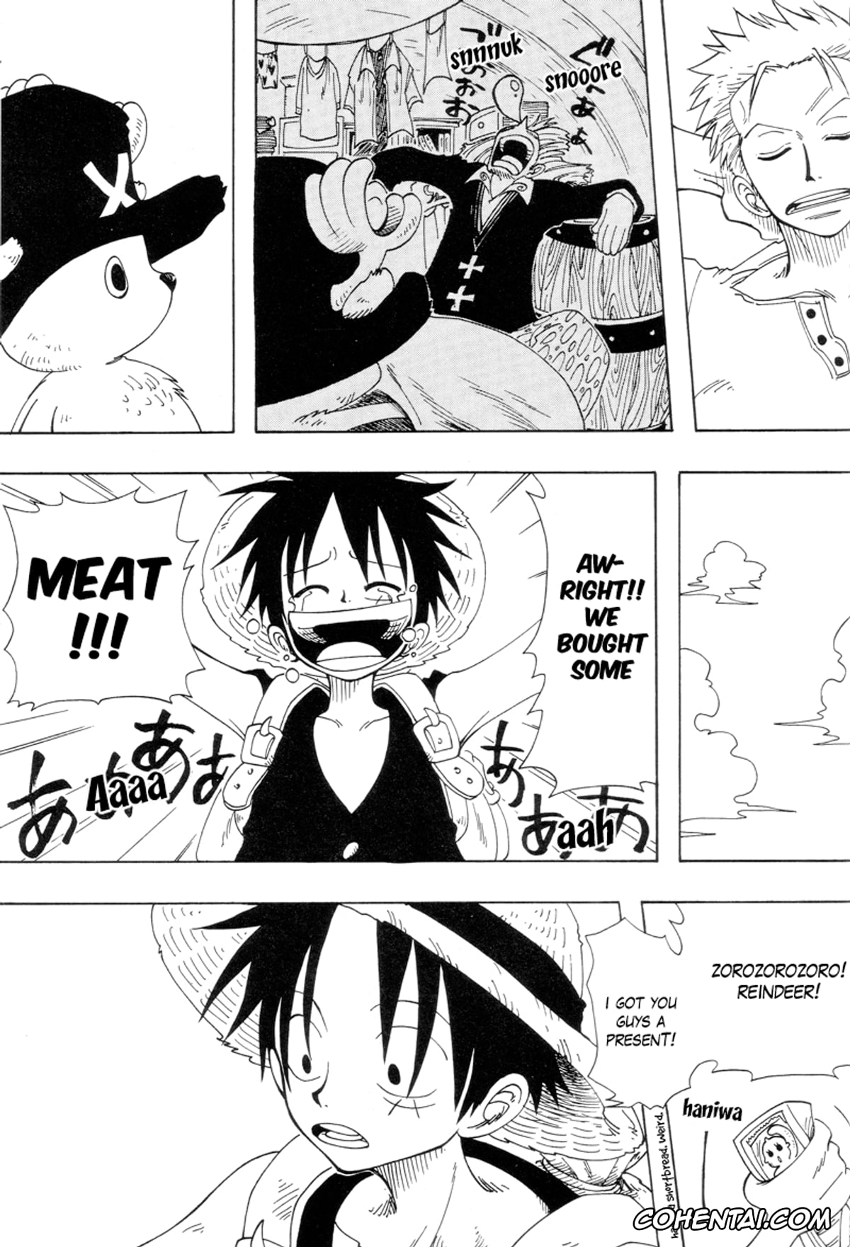 One Piece porno, Monkey D. Luffy porno, Roronoa Zoro porno, ANTI REGRET (One Piece), pagina 38