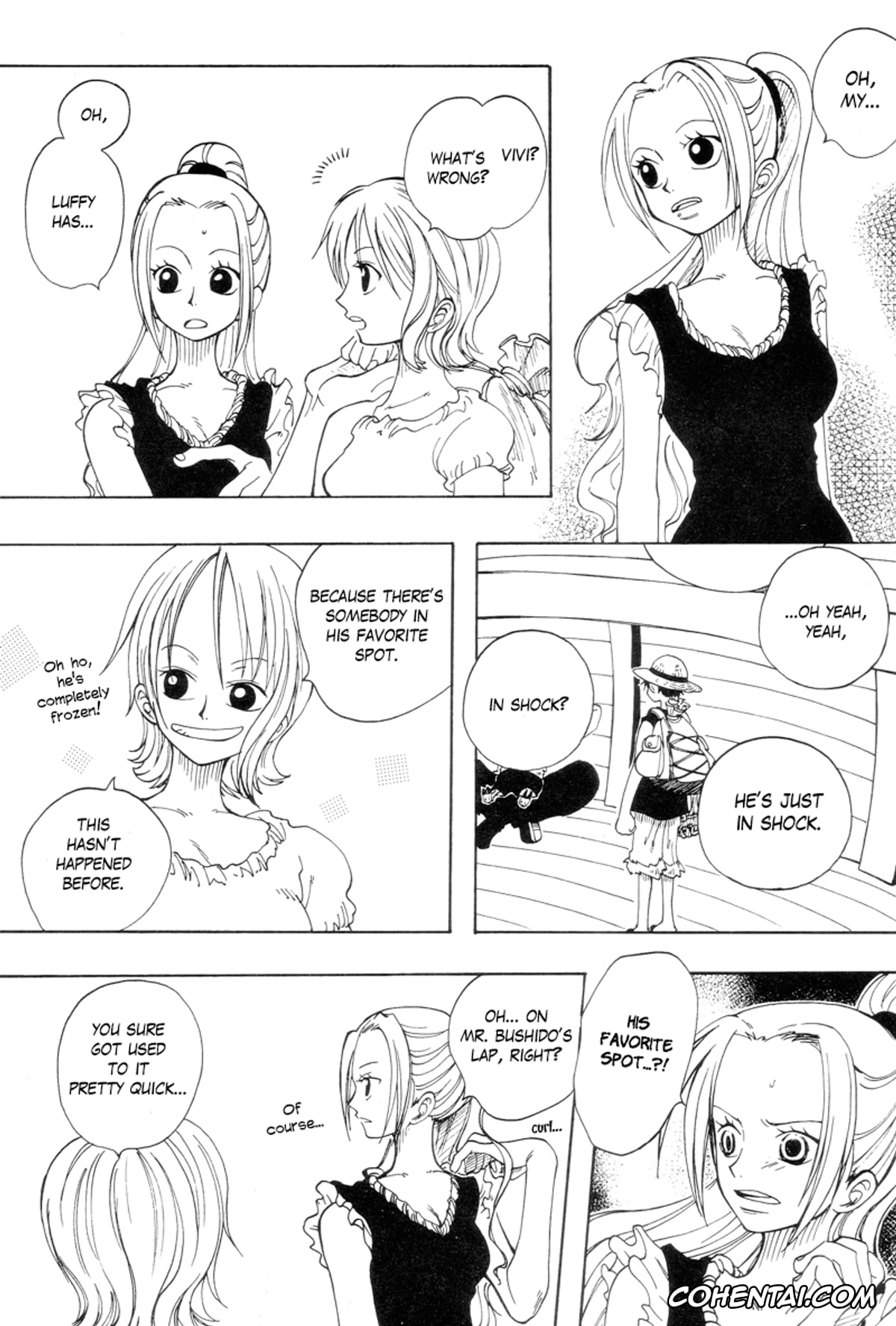 One Piece xxx, Monkey D. Luffy xxx, Roronoa Zoro xxx, ANTI REGRET (One Piece), pagina 40