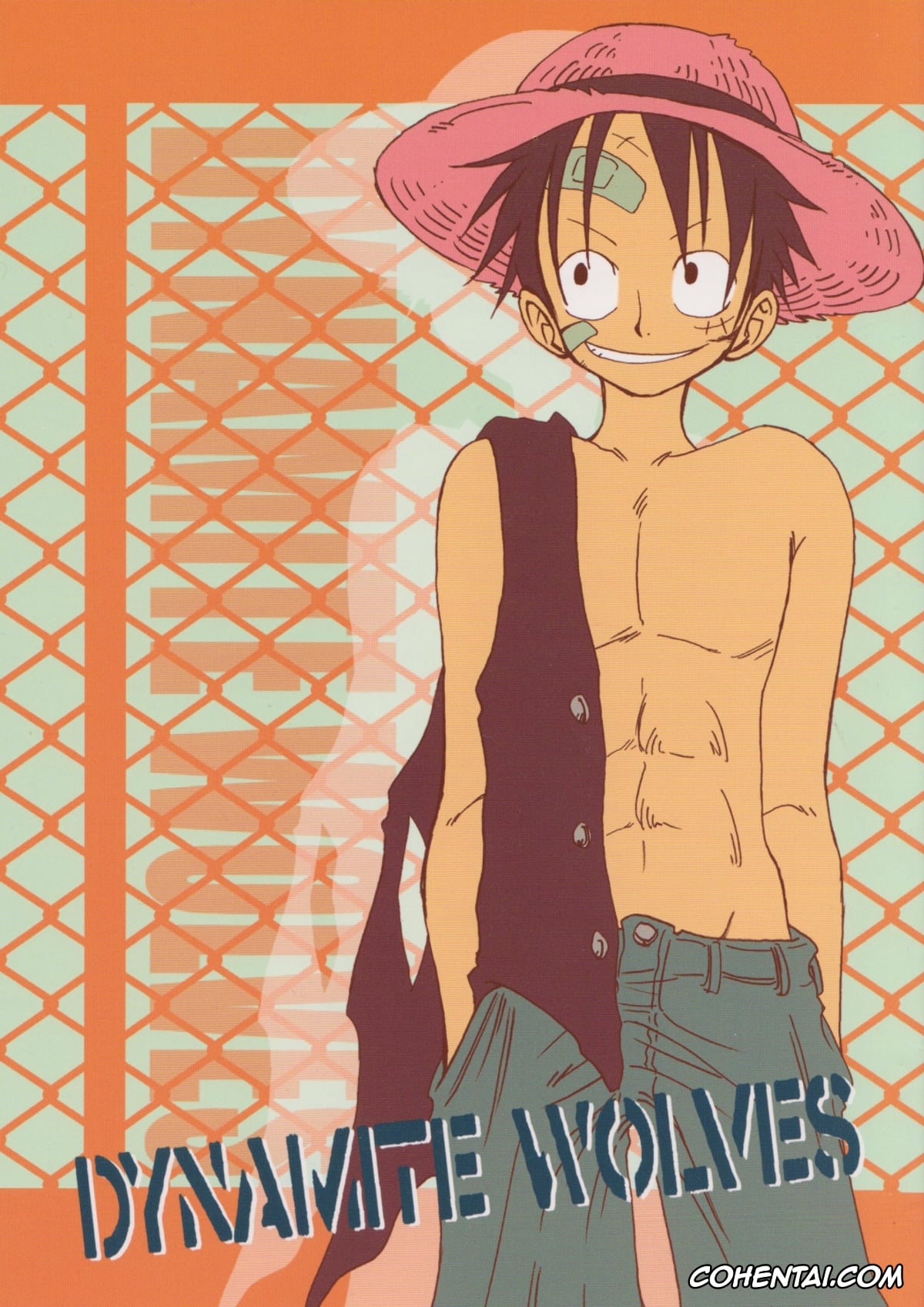 One Piece xxx, Monkey D. Luffy xxx, Roronoa Zoro xxx, DYNAMITE WOLVES (One Piece), pagina 1
