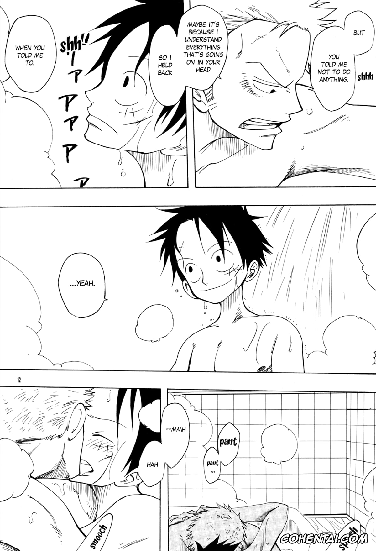 One Piece porno, Monkey D. Luffy porno, Roronoa Zoro porno, DYNAMITE WOLVES (One Piece), pagina 11