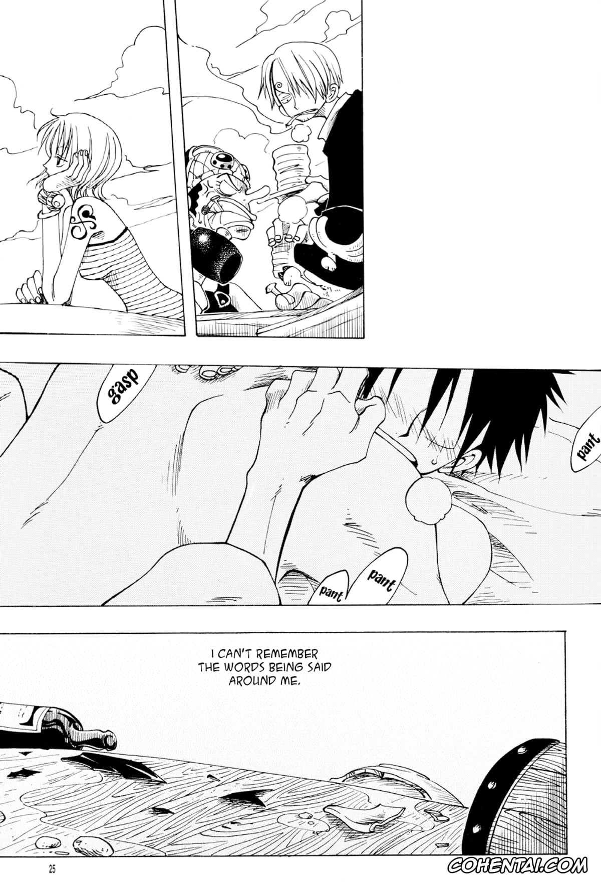 One Piece hentai, Monkey D. Luffy hentai, Roronoa Zoro hentai, DYNAMITE WOLVES (One Piece), pagina 24