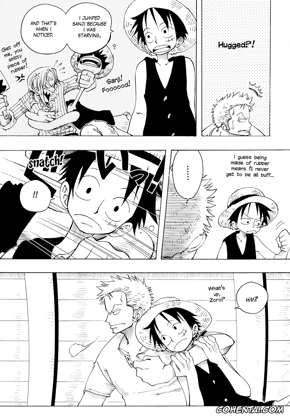 One Piece porno, Monkey D. Luffy porno, Roronoa Zoro porno, DYNAMITE WOLVES (One Piece), pagina 38