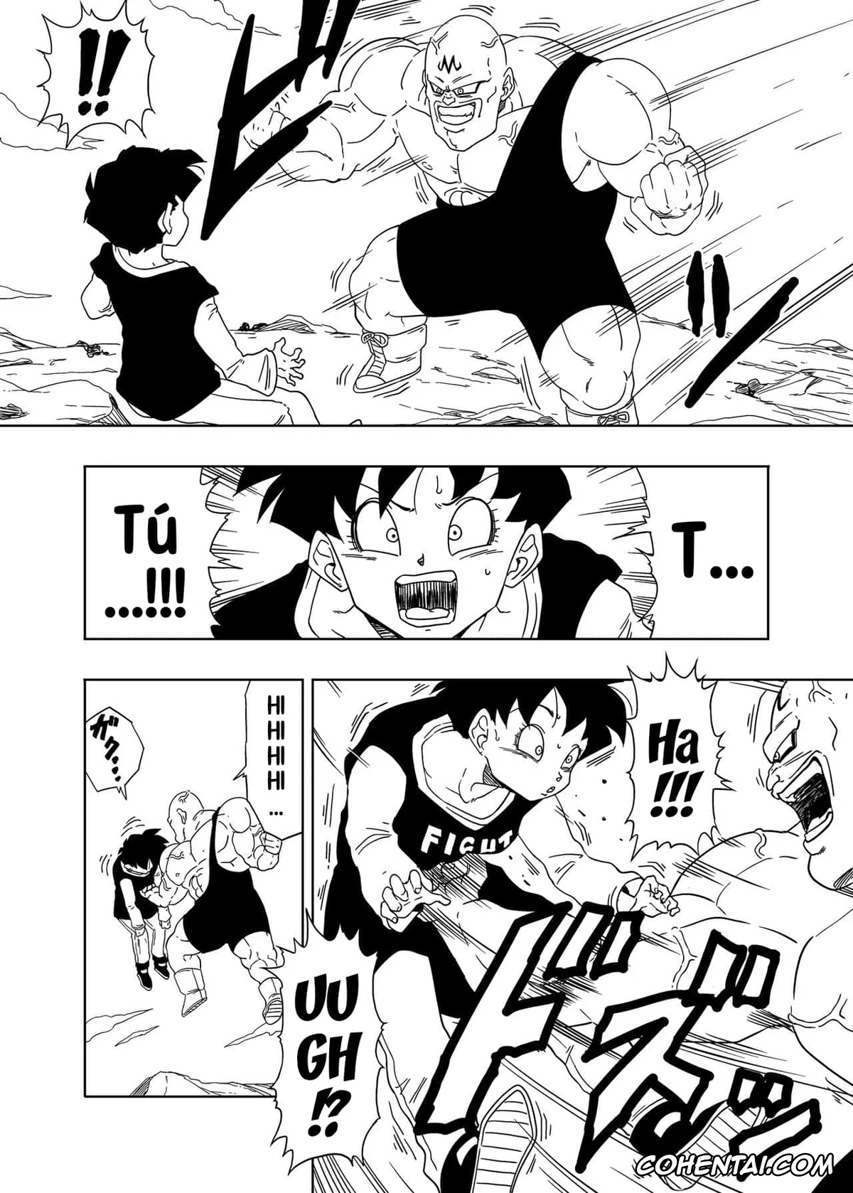 Dragon Ball Z xxx, Spopovich xxx, Videl xxx, DB-X Spopovich x Videl Hen (Dragon Ball Z), pagina 4