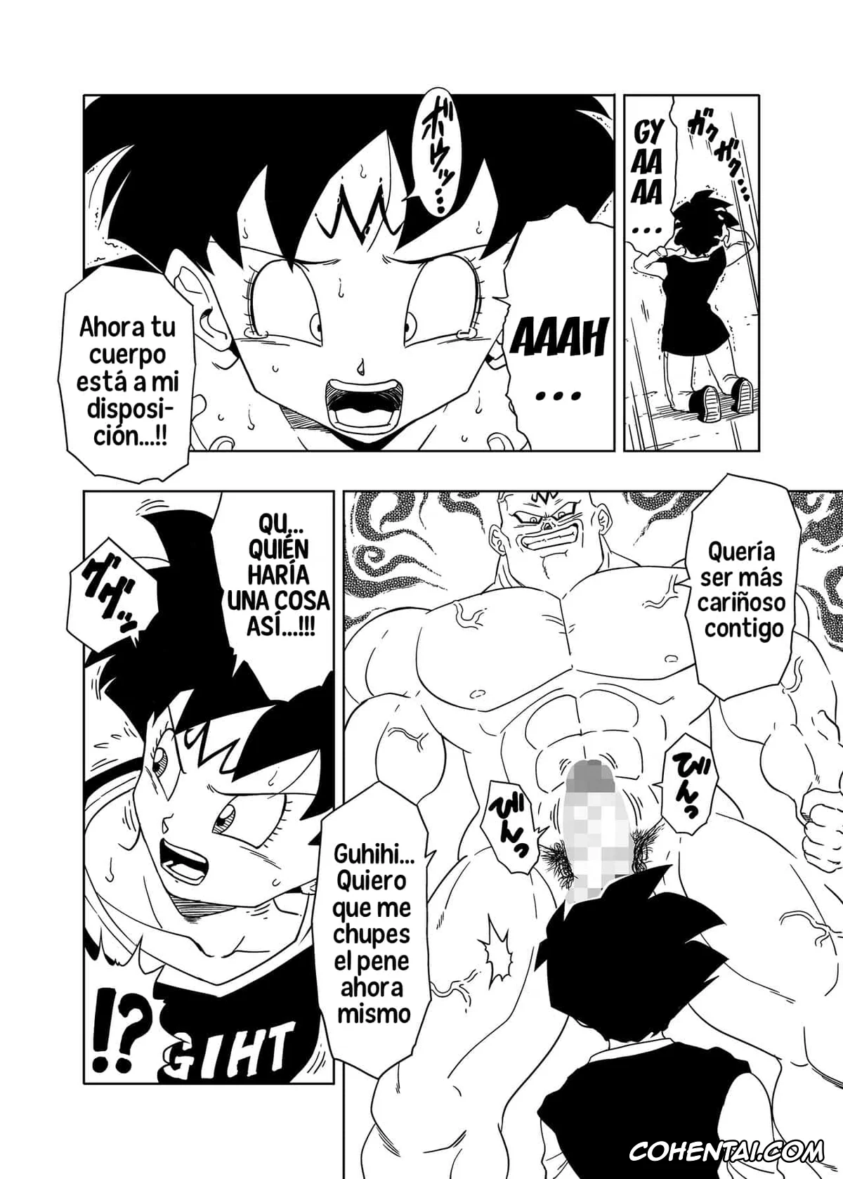 Dragon Ball Z hentai, Spopovich hentai, Videl hentai, DB-X Spopovich x Videl Hen (Dragon Ball Z), pagina 6