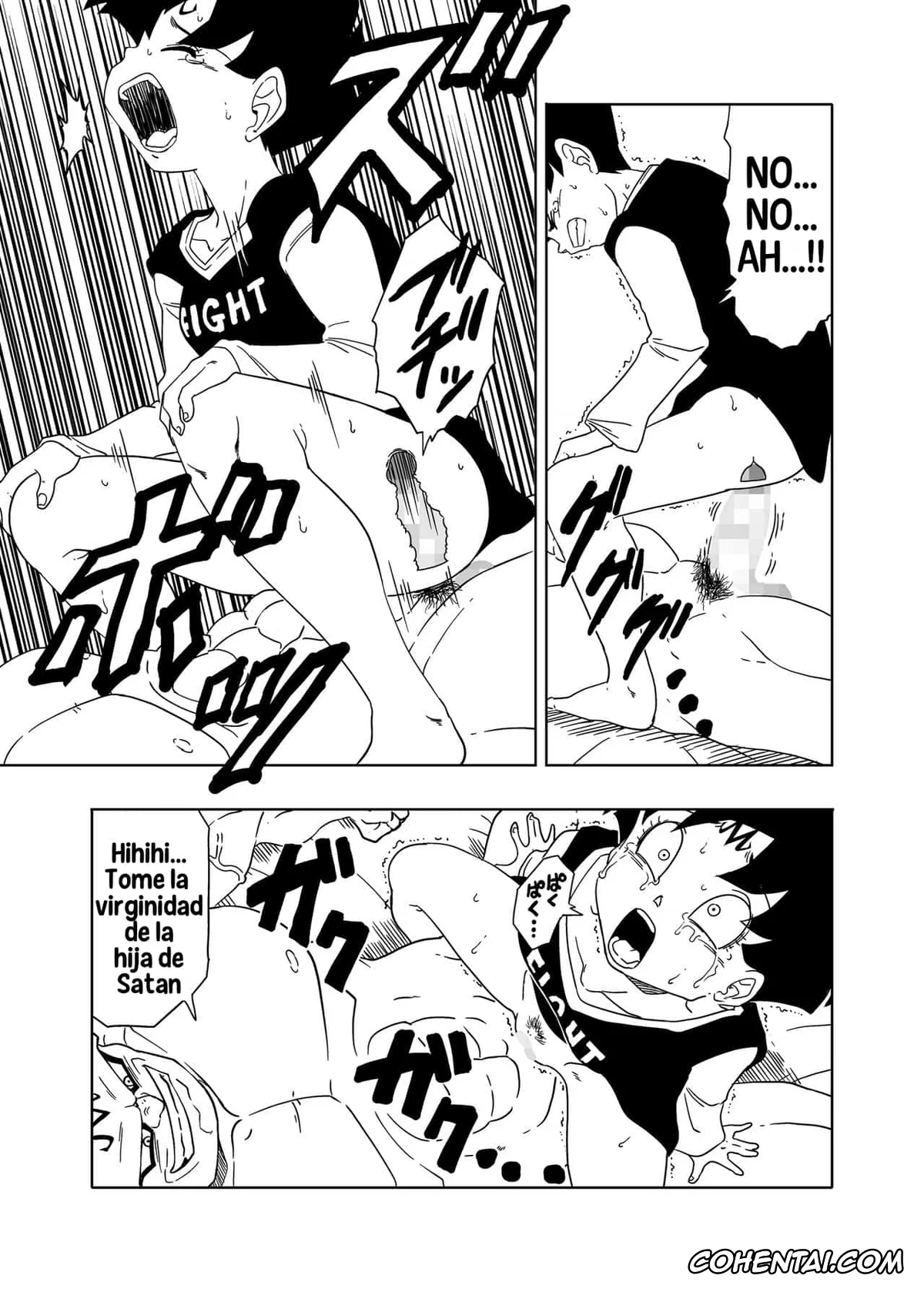 Dragon Ball Z hentai, Spopovich hentai, Videl hentai, DB-X Spopovich x Videl Hen (Dragon Ball Z), pagina 12