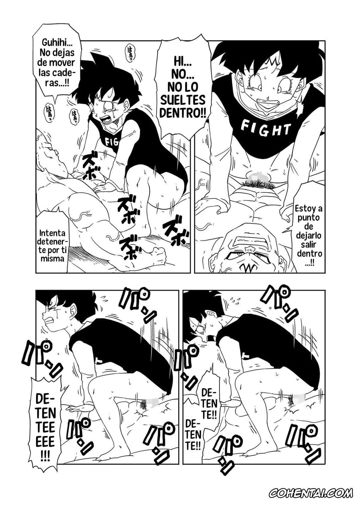 Dragon Ball Z porno, Spopovich porno, Videl porno, DB-X Spopovich x Videl Hen (Dragon Ball Z), pagina 14