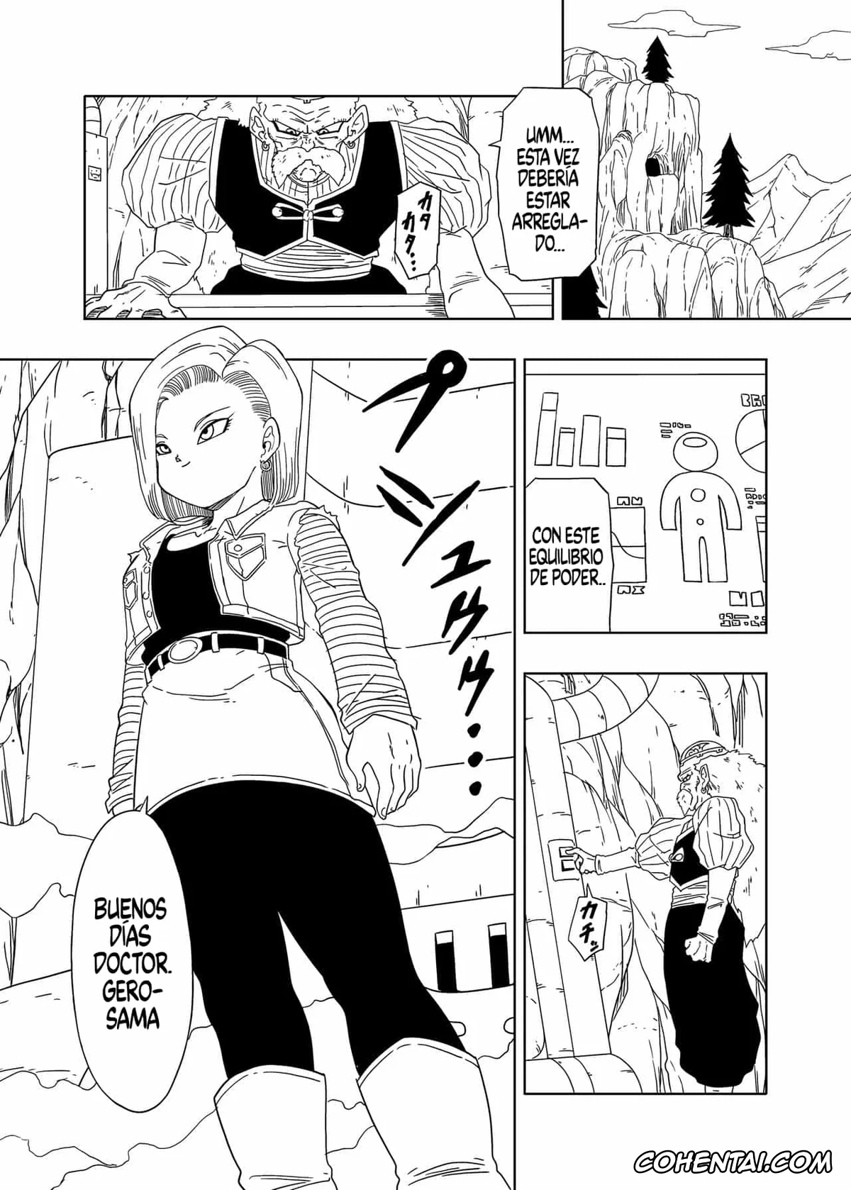 Dragon Ball Z porno, Android 18 porno, Dr. Gero porno, DB-X Doctor Gero x Android 18 (Dragon Ball Z), pagina 2