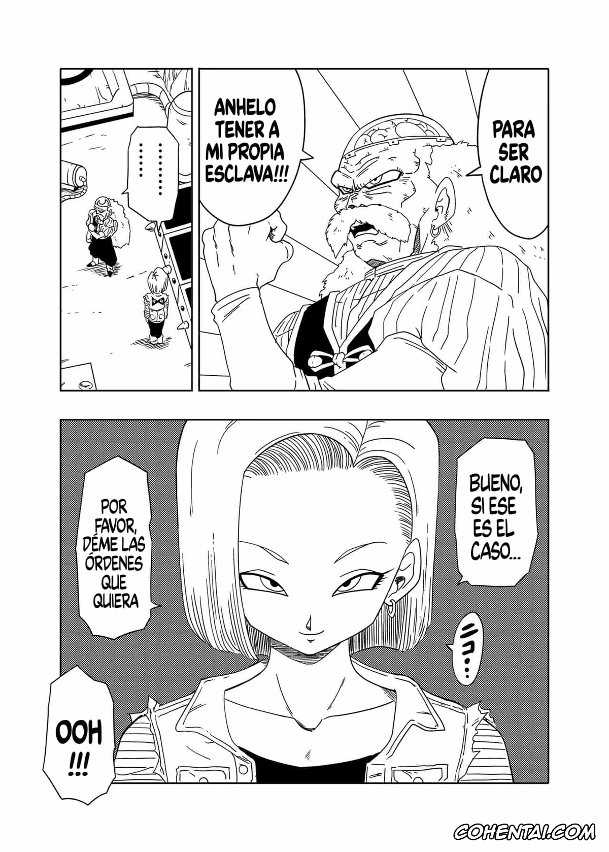 Dragon Ball Z xxx, Android 18 xxx, Dr. Gero xxx, DB-X Doctor Gero x Android 18 (Dragon Ball Z), pagina 4
