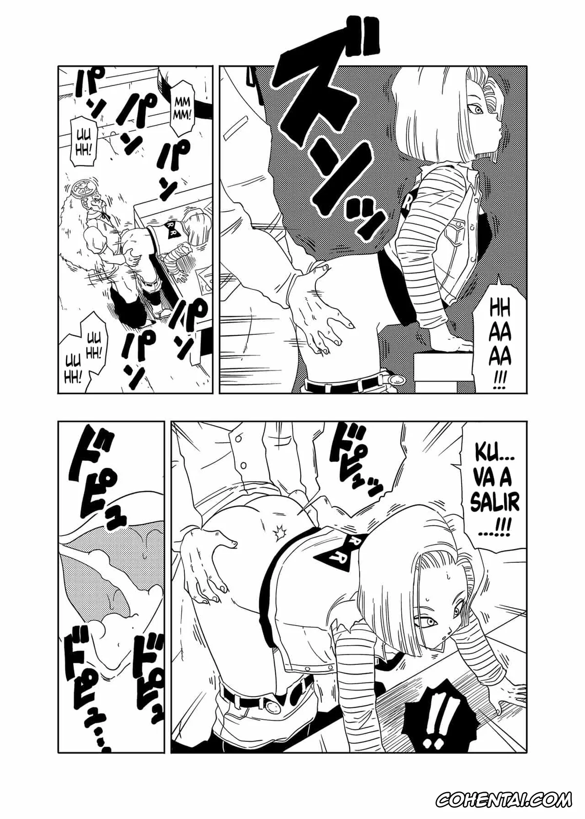 Dragon Ball Z xxx, Android 18 xxx, Dr. Gero xxx, DB-X Doctor Gero x Android 18 (Dragon Ball Z), pagina 13