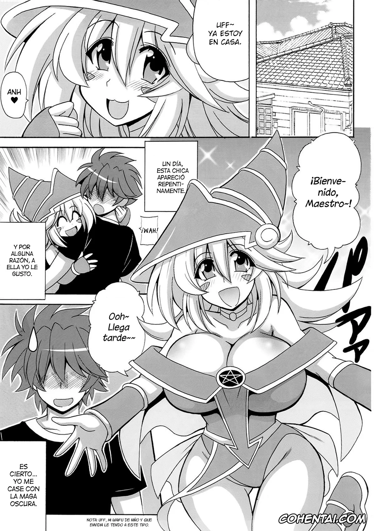 Yu-Gi-Oh! porno, Dark Magician Girl porno, Oyome-san wa Magician Girl (Yu-Gi-Oh!), pagina 2