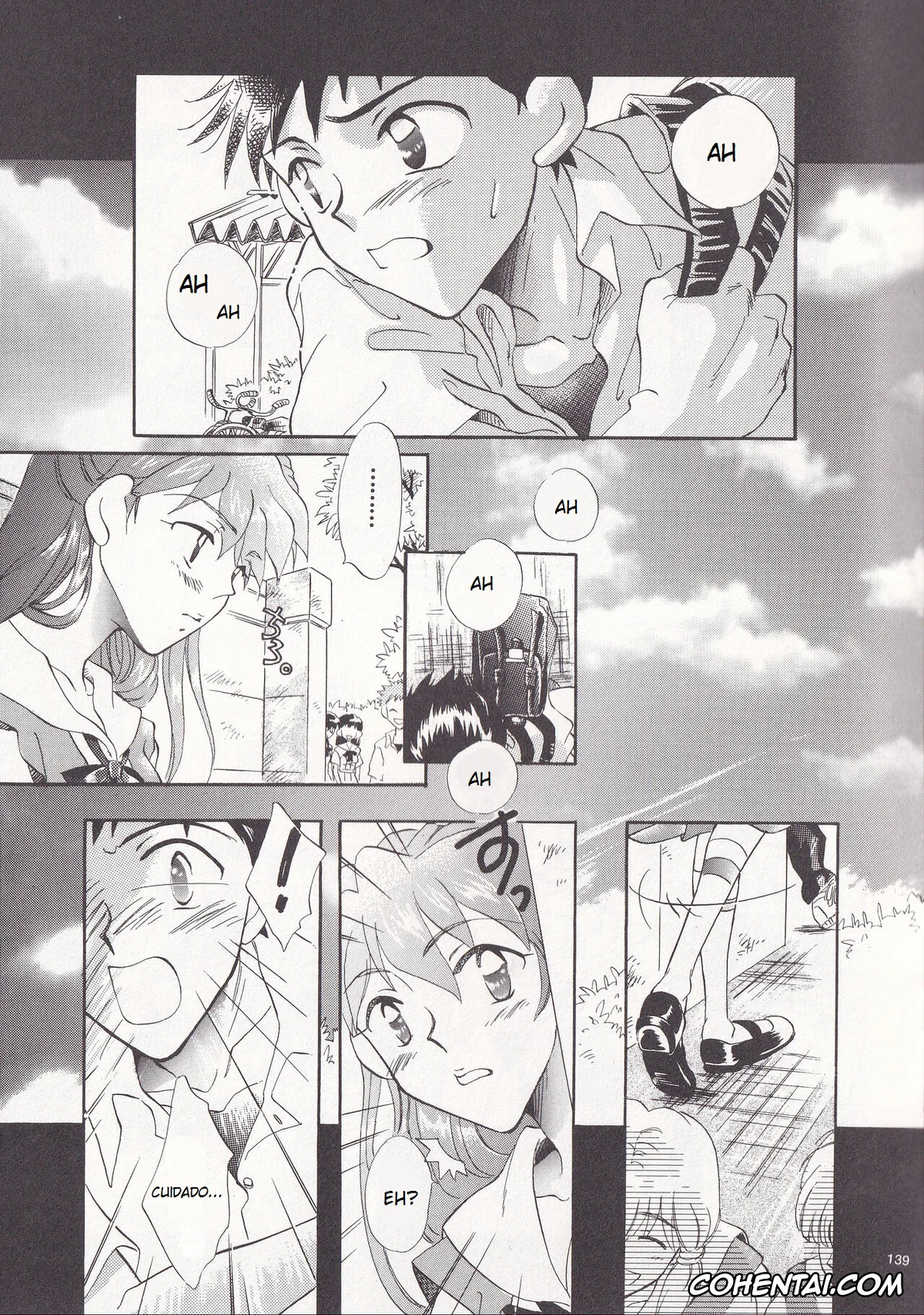 Neon Genesis Evangelion porno, Asuka Langley Soryu porno, Shinji Ikari porno, Close Your Eyes Episode 0:4 (Neon Genesis Evangelion), pagina 5